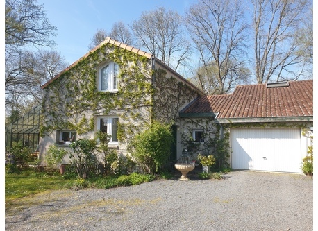 Our house at the beginning of spring