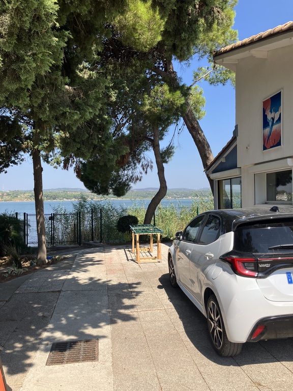 Vue de l’étang de Thau depuis la maison 