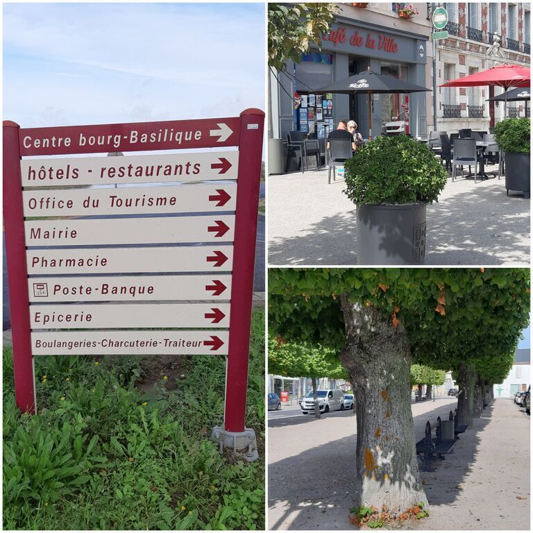 Commerces et services dans le village/ Shops in the village 