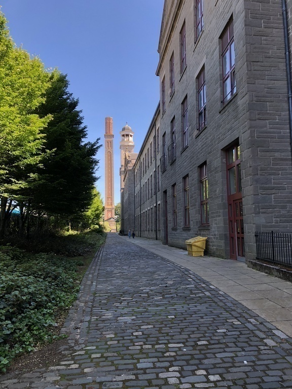 Apartment in refurbished historic jute mill