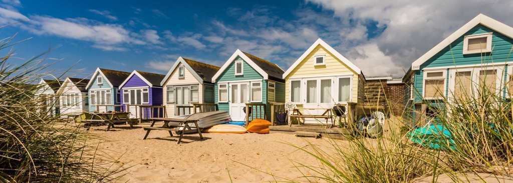 Hengistbury Head beach huts (5min drive or 20min cycle)