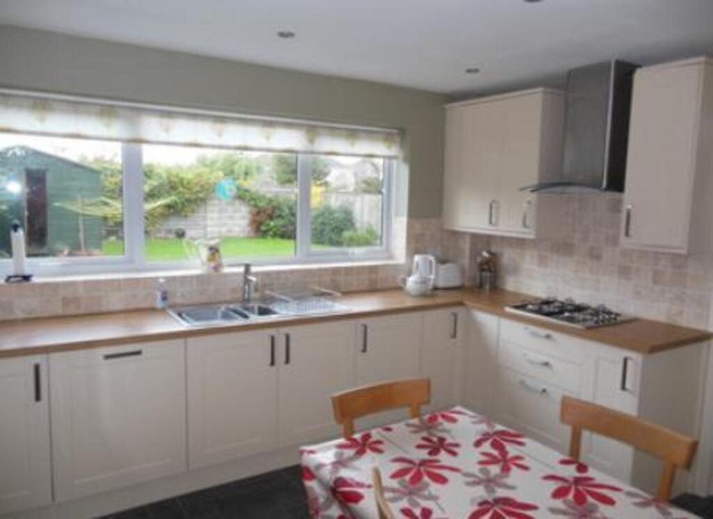 Kitchen, looking onto garden