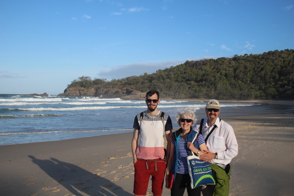 Tom, Sue and David, Queensland Australia 2016