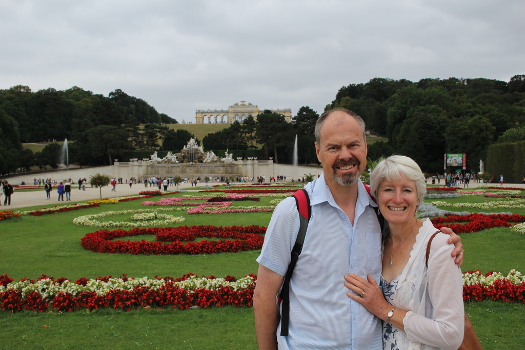 David and Sue in Vienna, Austria, 2015