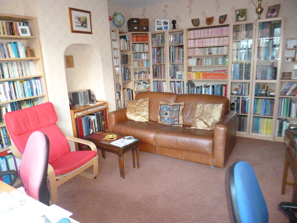 The study with many maps and guides for you to use