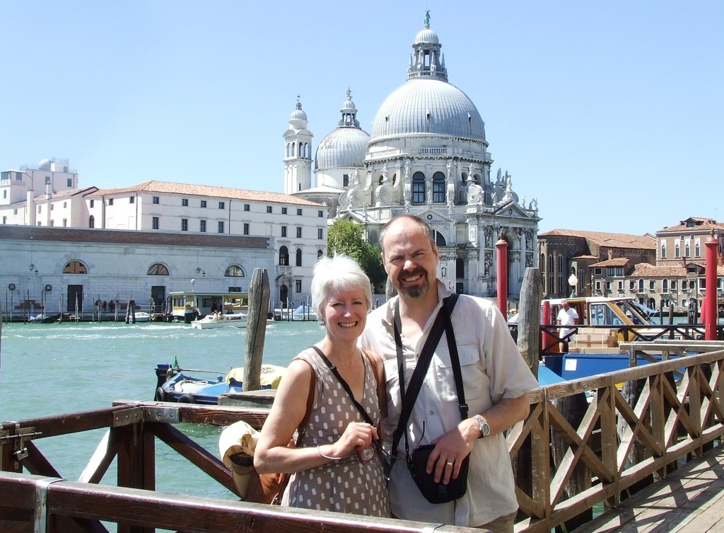 Sue and David in Venice, Italy 2013