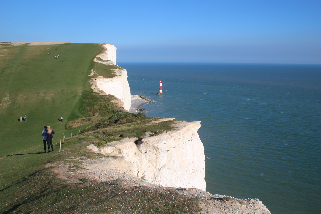 White cliffs at Beachy Head