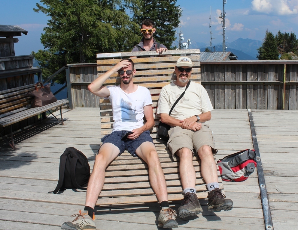 Tom, Sam and David, Salzkammergut Austria 2018