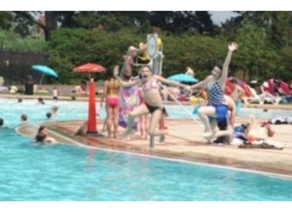 Local outside pool. 15 minutes away