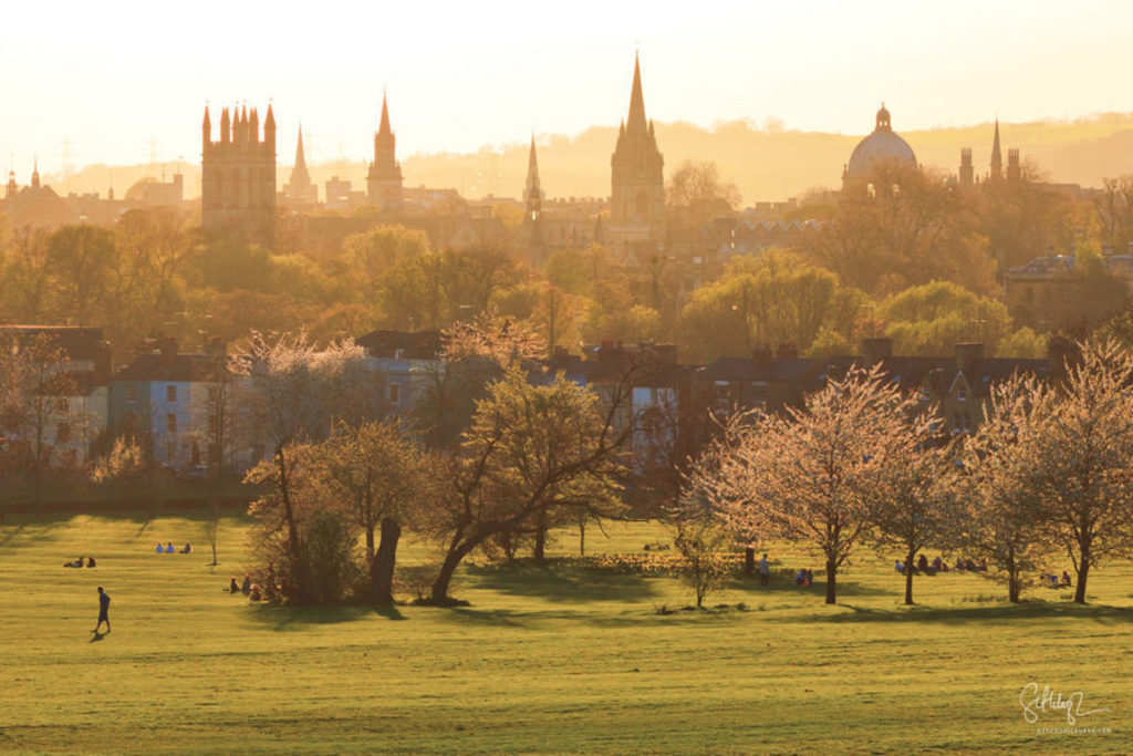View from South Park over Oxford