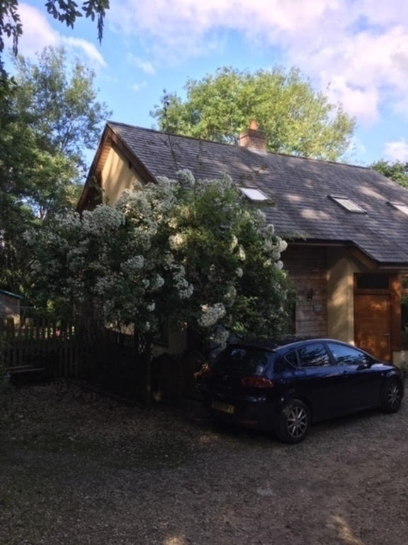 Front of property - 100m along track 