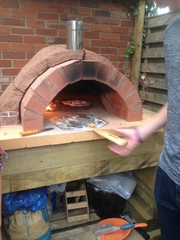 Our pizza oven!