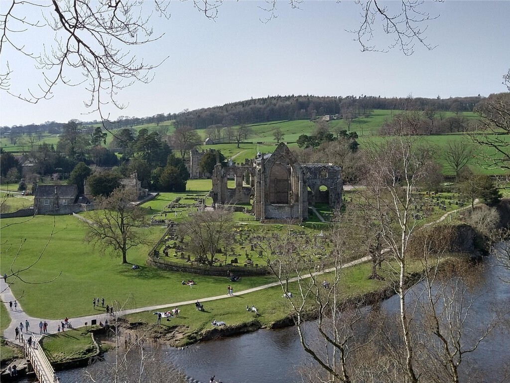 Bolton Abbey a local beauty spot