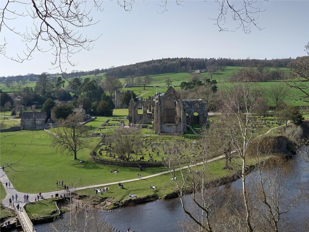 Bolton Abbey a local beauty spot
