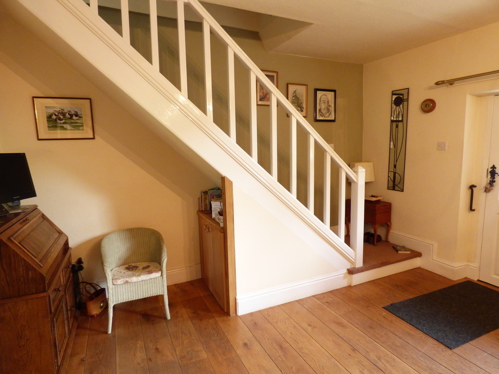 Front door into the dining room