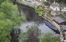 Enjoy a visit to Knaresborough by car or train.