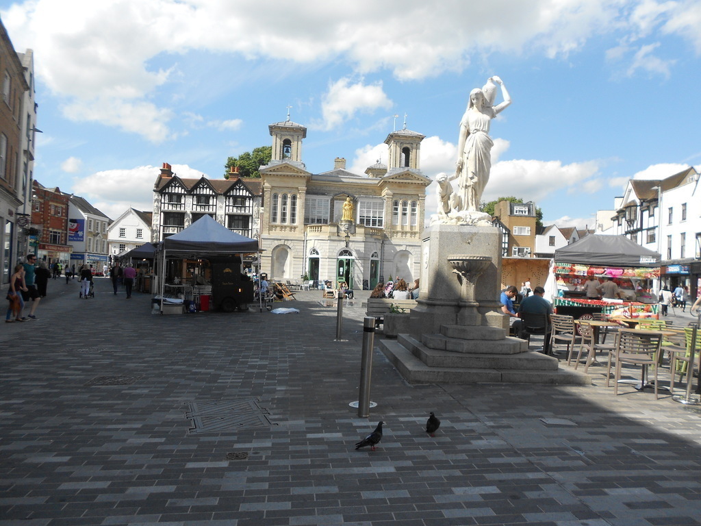 The market square, Kingston upon Thames