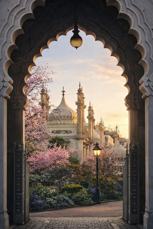 Brighton Pavillion in Spring