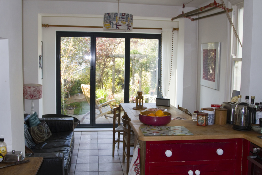 Kitchen/diner leading to garden