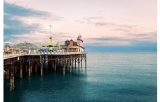 The funfair on the Palace Pier