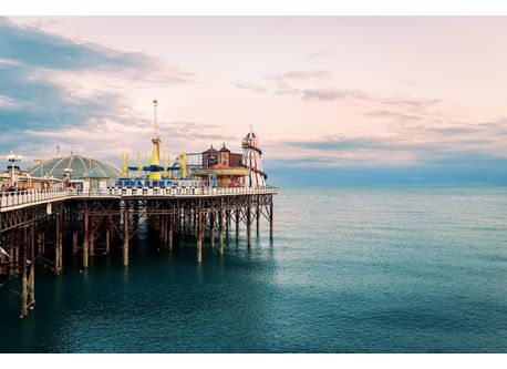 The funfair on the Palace Pier