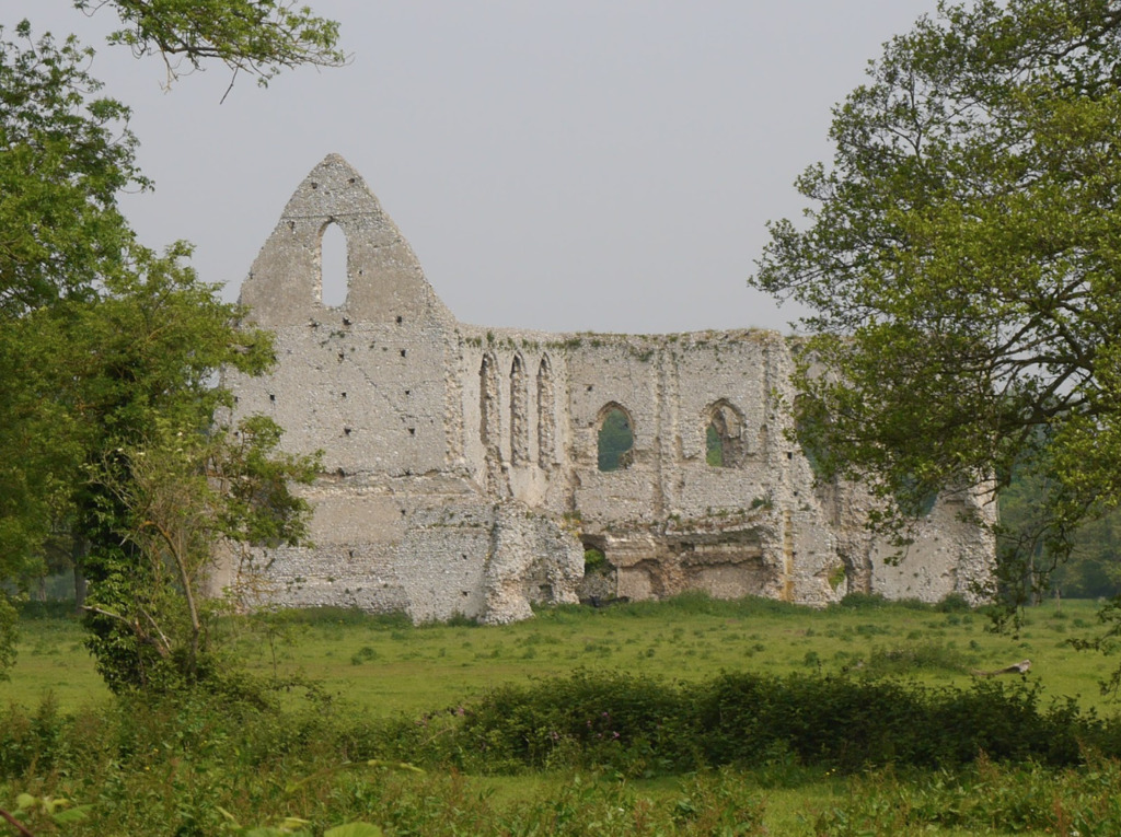 Newark Priory is a 30 min walk along the canal. Built in 1312 by the Bishop of Winchester.