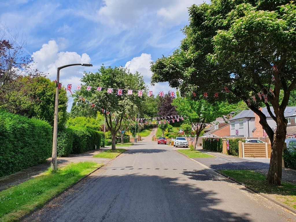 Crow Park Drive - our street on Jubilee Day