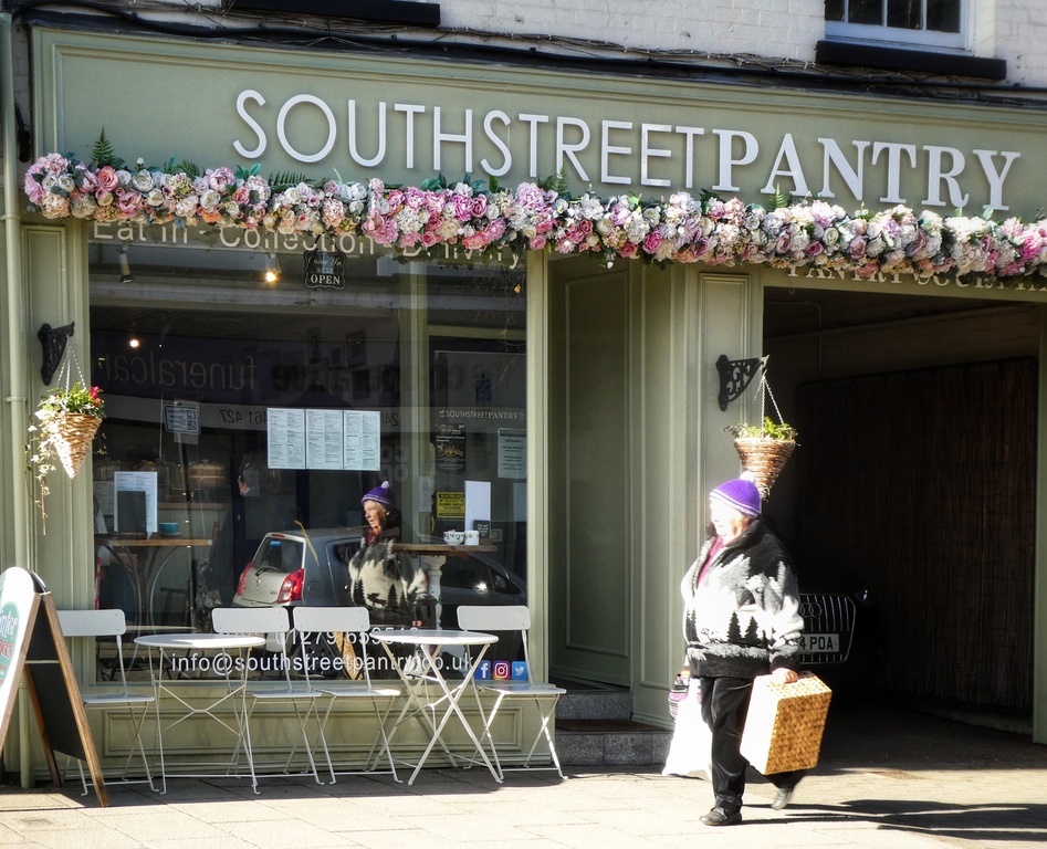 One of the many cafes in Bishops Stortford 