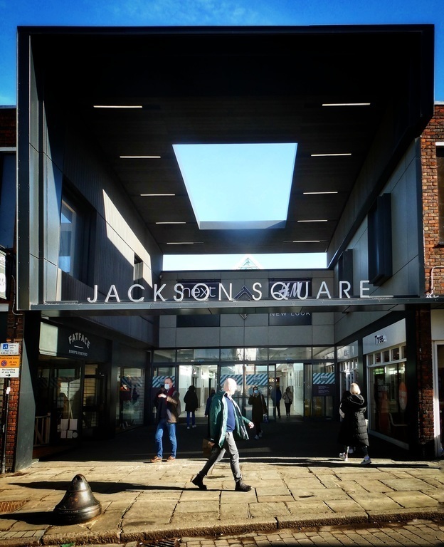  The small indoor shopping centre