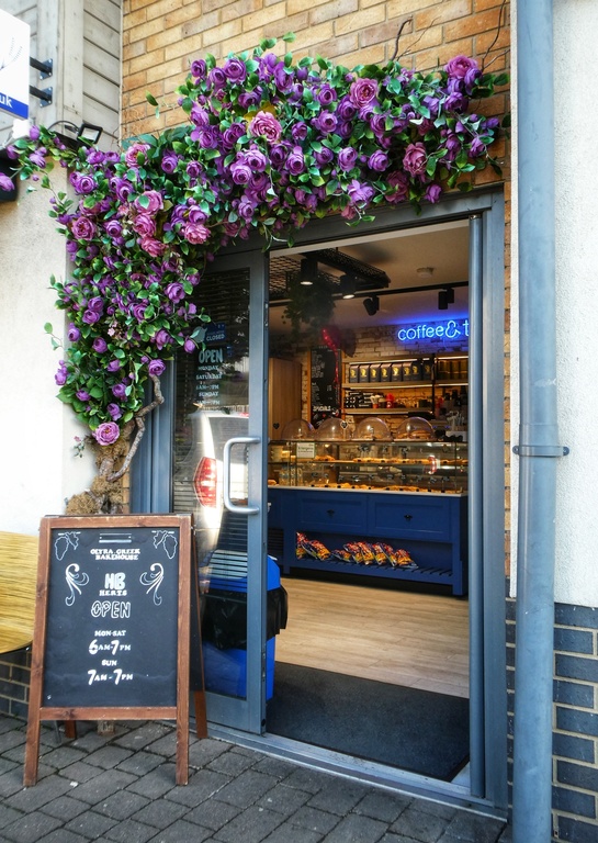 A Greek bakery in Bishops Stortford 