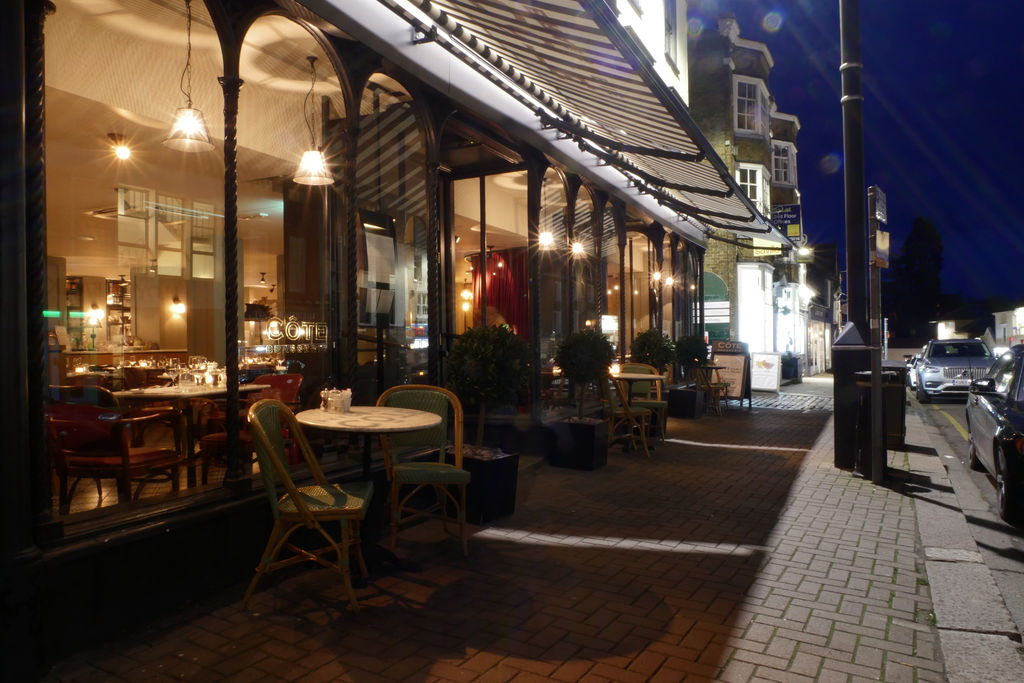 Cote French Brasserie in North Street, Bishops Stortford.