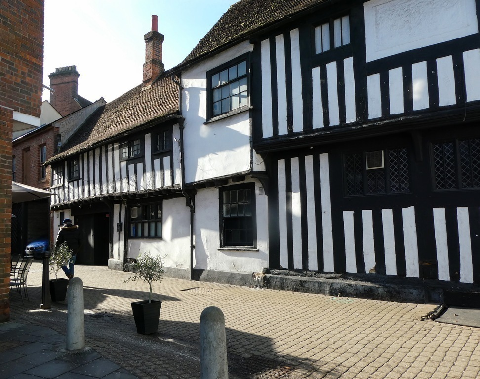 One of the old streets in Bishops Stortford