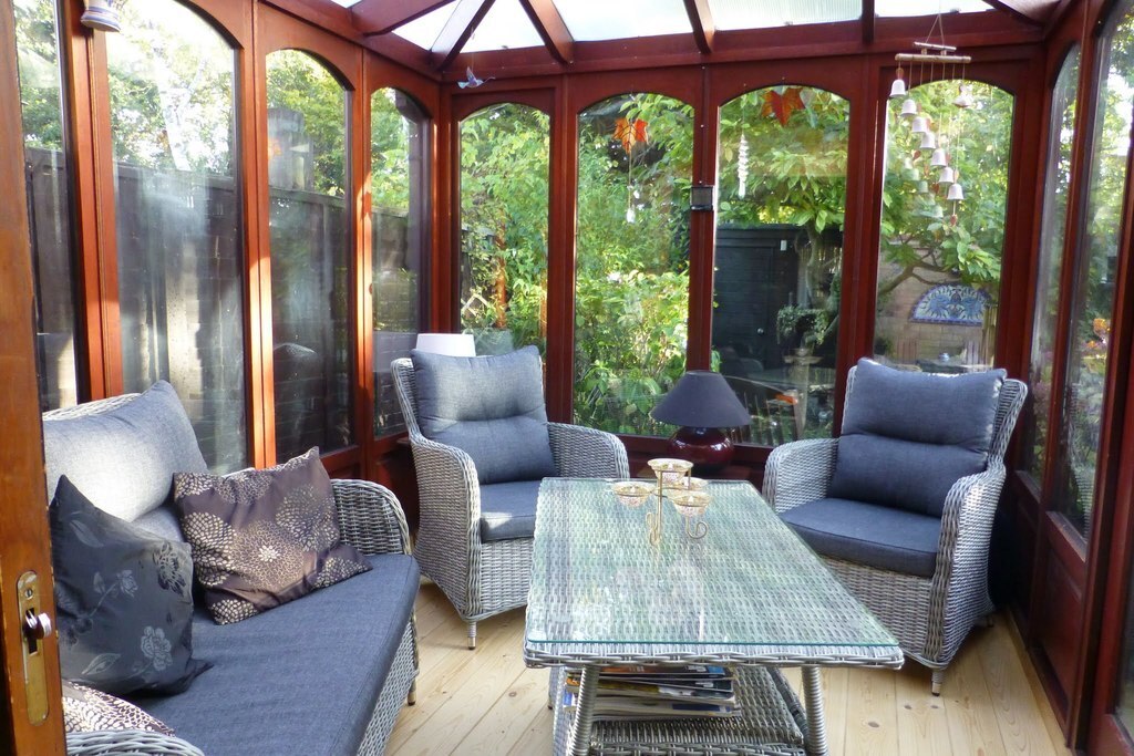 Our conservatory.