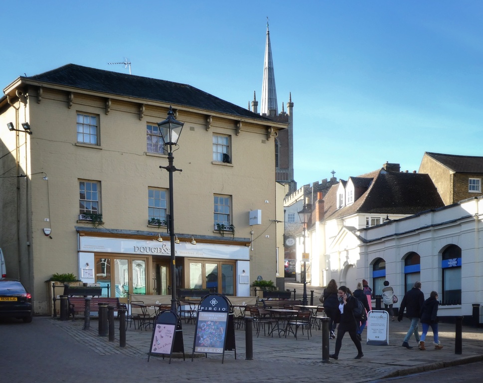 The market square in Bishops Stortford