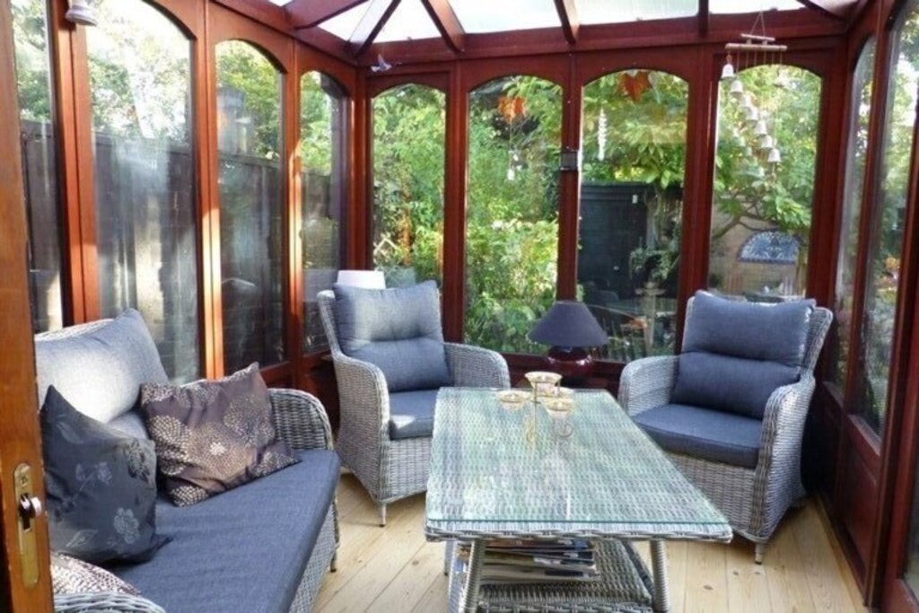 Our conservatory.