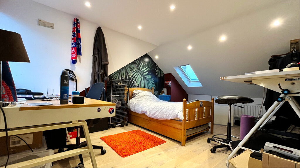 Loft bedroom added in 2020.