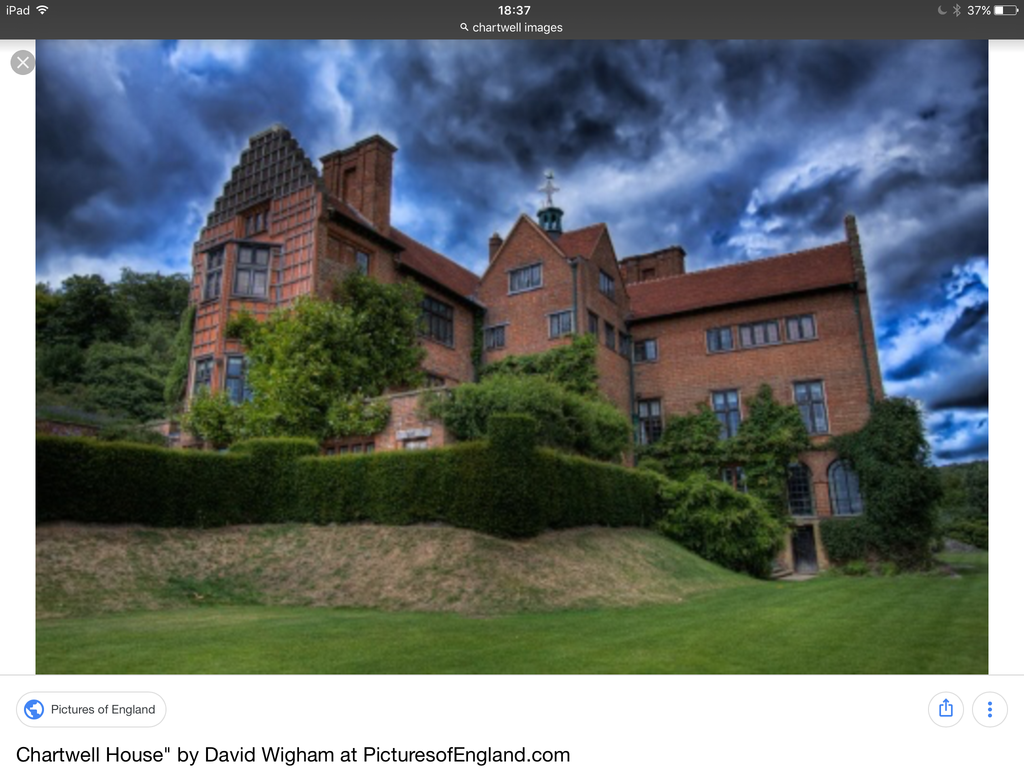 Chartwell House, the home of Winston Churchill