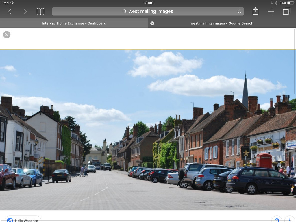 Our nearest village, West Malling