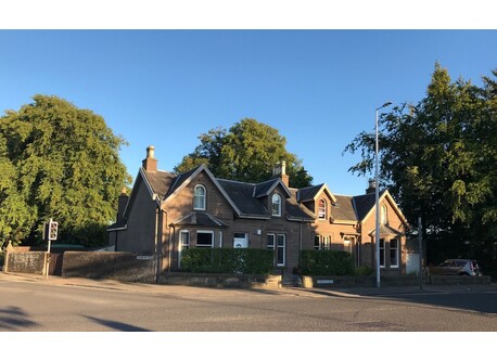 Our house (to the left)