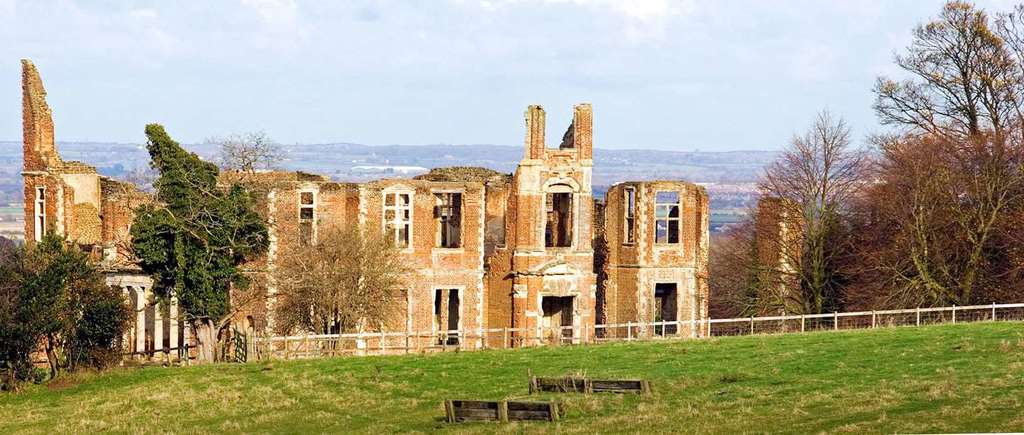 Houghton House, 20 mins' walk from our home.