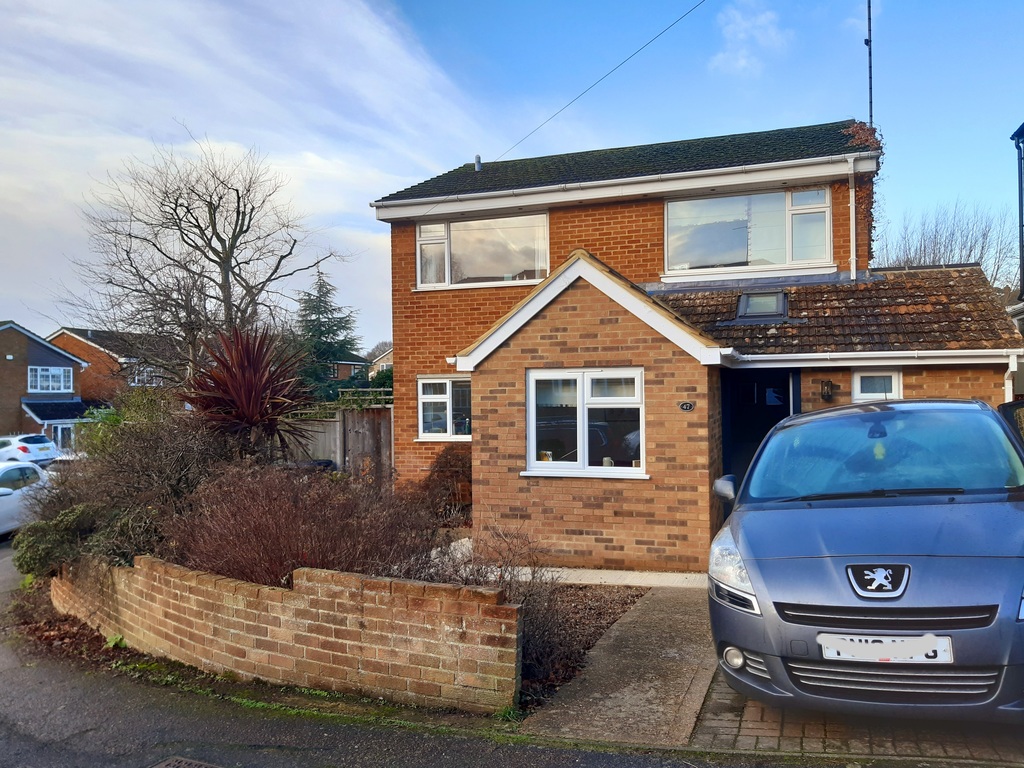 Parking for one car at the front