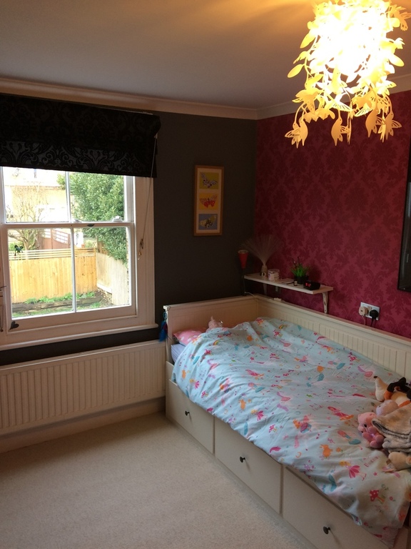 First floor bedroom - bed converts to a double