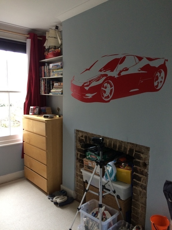 First floor bedroom - now with a single bed that converts to a double.