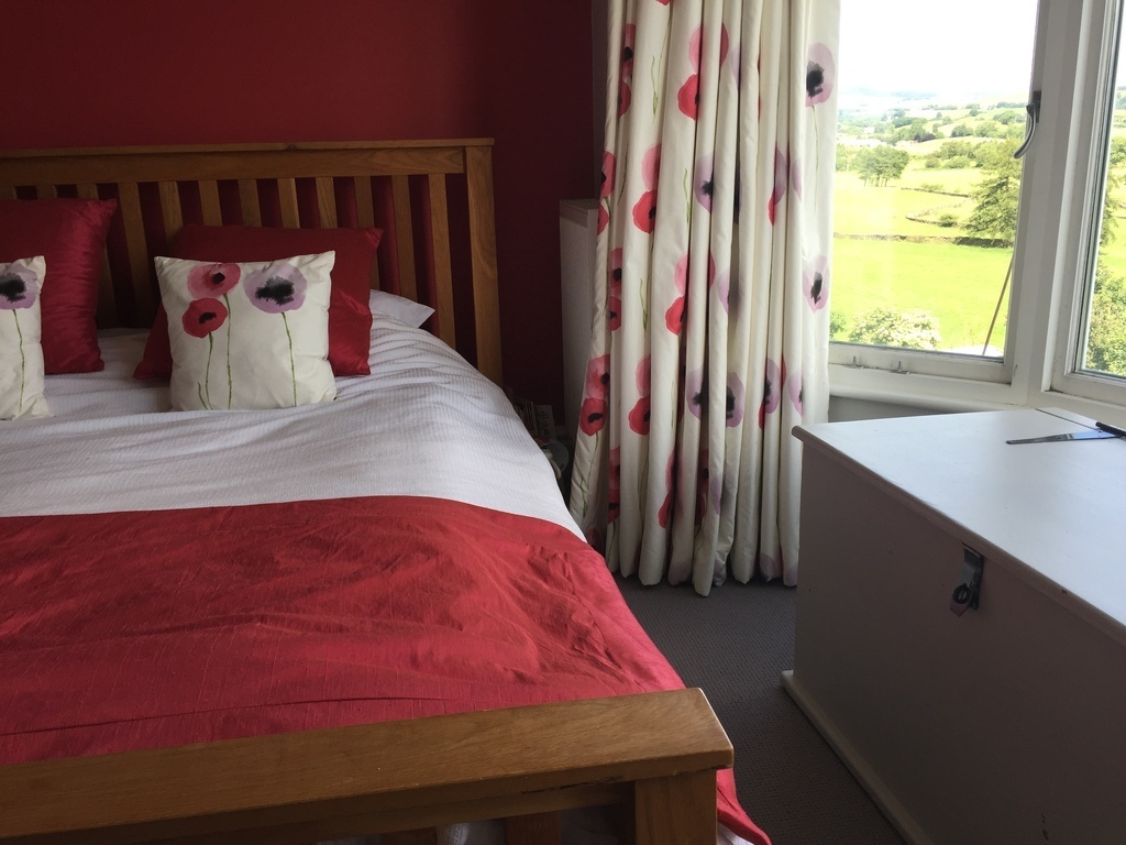 Main upstairs bedroom with king size double bed 