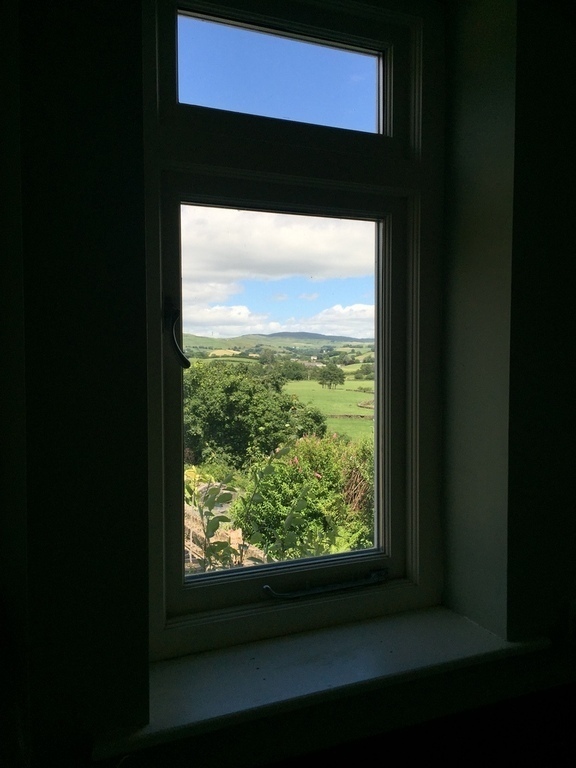Picture window view from the Breakfast Bar 