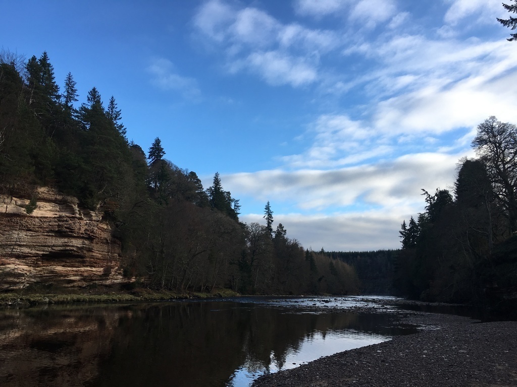 The beautiful Findhorn river