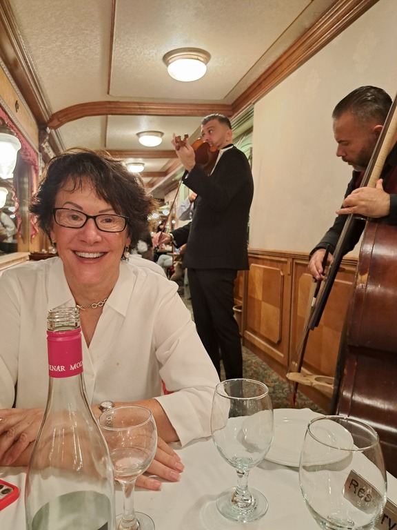 Pam enjoying Budapest 2023