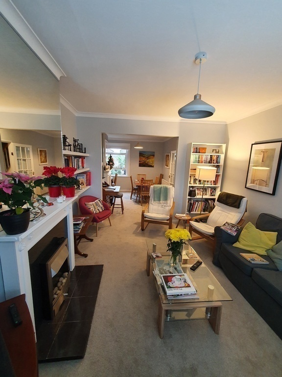 Lounge and dining areas