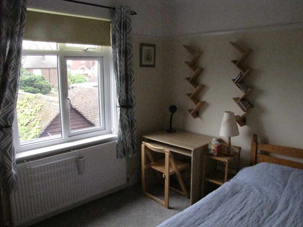 Small third bedroom with single bed.