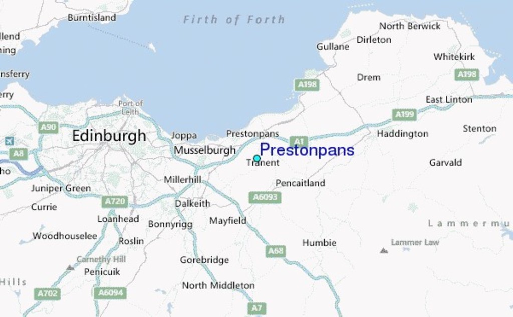 Location is 8 miles east of Edinburgh City Centre